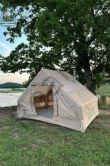 Realx 8 Kişilik 4 Mevsim Su Geçirmez Şişme Kamp Çadırı 300x210x200 Cm 300D Oxford Kumaş