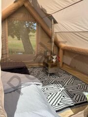 Realx 8 Kişilik 4 Mevsim Su Geçirmez Şişme Kamp Çadırı 300x210x200 Cm 300D Oxford Kumaş