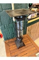 Realx Portatif Mini Cam Pelet Soba Kamp,Balkon,Teras Tipi Yüksek Kalite -  Pürmüz ve Pelet Hediyeli