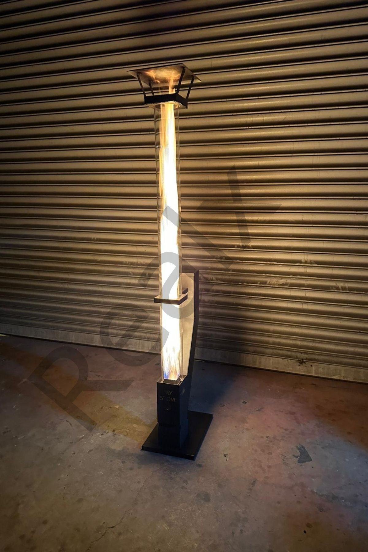 Realx Füze Roket Pelet Sobası 160 Cm Mega Boy Pürmüz ve Pelet Hediyeli