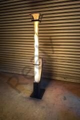 Realx Füze Roket Pelet Sobası 160 Cm Mega Boy Pürmüz ve Pelet Hediyeli