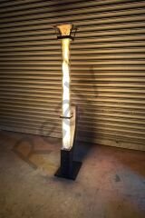 Realx Füze Roket Pelet Sobası 160 Cm Mega Boy Pürmüz ve Pelet Hediyeli