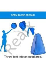 Realx Otomatik Kamp Alanı Duş, Giyinme, WC Çadırı Kabin Giyinme Çadırı,wc,duş Çok amaçlı 120*120*190