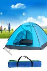 Realx 6 Kişilik Kamp Çadırı Su Geçirmez Kolay Kurulum Kaliteli Çadır 220x250x150 Cm