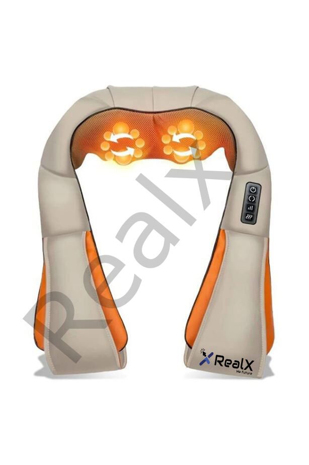 Realx Ovmalı Isıtmalı Boyun Sırtbel Omuz Cihazı Bacak Masaj Aleti