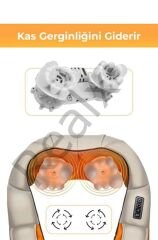 Realx Ovmalı Isıtmalı Boyun Sırtbel Omuz Cihazı Bacak Masaj Aleti
