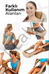 Realx Ovmalı Isıtmalı Boyun Sırtbel Omuz Cihazı Bacak Masaj Aleti