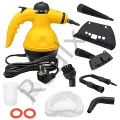 Realindirim Steam Cleaner Basınçlı Buharlı El Tipi Temizlik Makinesi Antibakteriyel Temizleyici Mop 1000 W