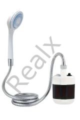 Portatif Şarjlı Kamp Bahçe Outdoor Duş Başlıklı Seyyar Duş Seti 150 Cm