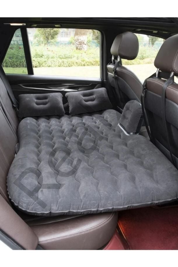 Sportlife Şişme Yatak Araba Ve Kamp Yatağı Çanta Elektrikli Pompa Tamir Kiti Ve Yastıklı Yatak Seti